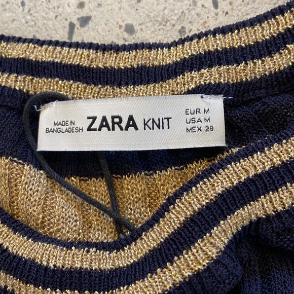 ZARA Knit Crop Sweater size medium - Picture 9 of 10